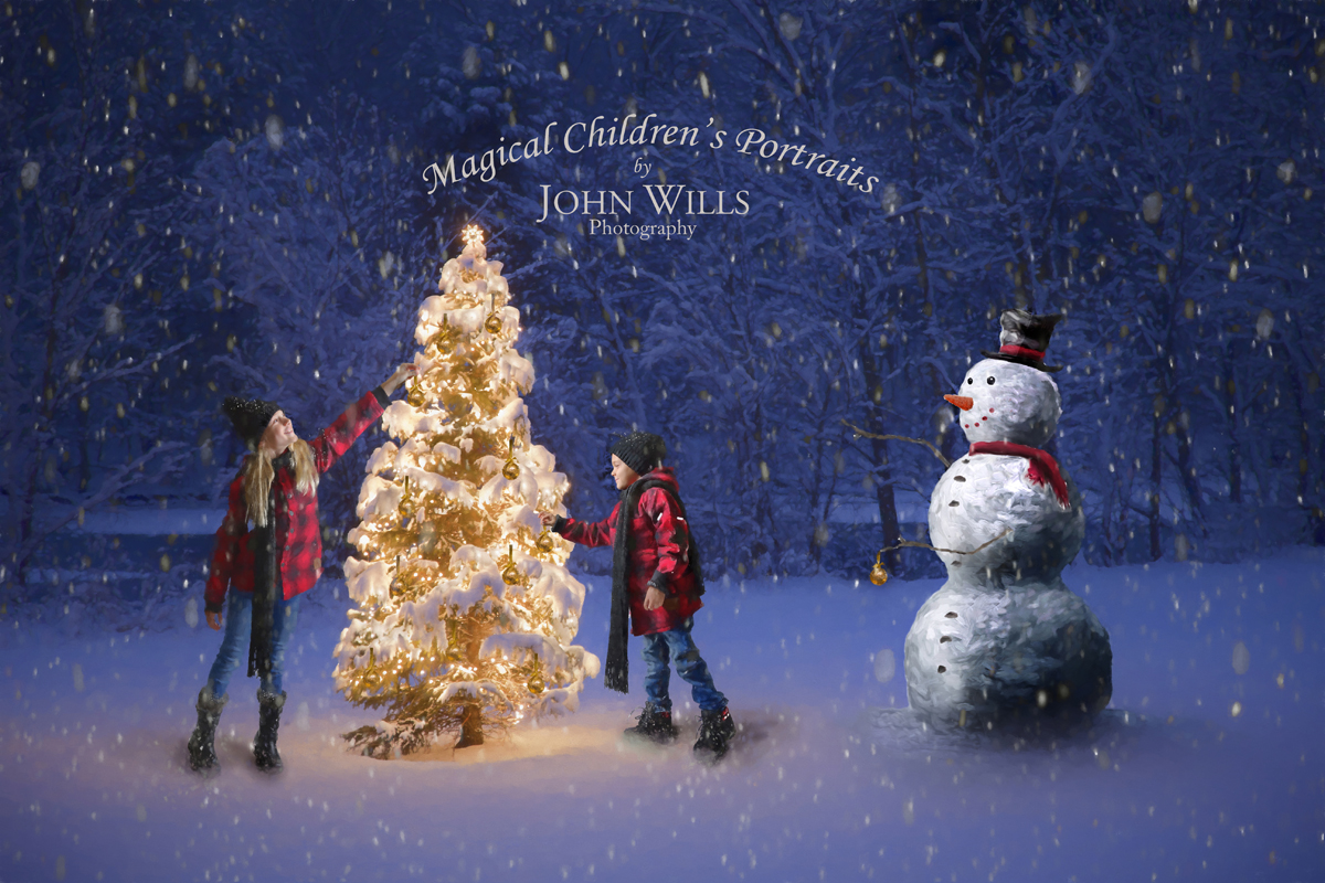 Creative Christmas Photo Sessions